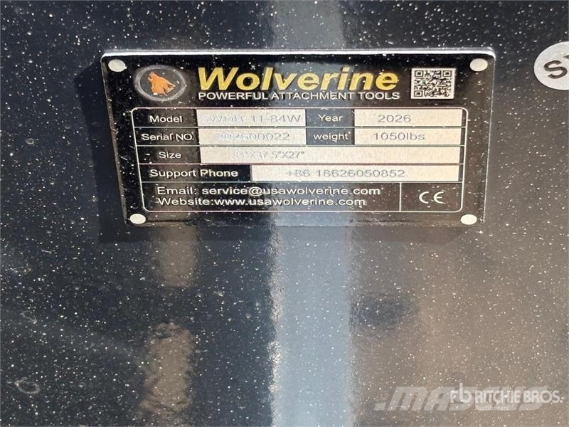Wolverine SWDB-11-84W 84 in PAT Skid Steer Dozer ( Πτερύγια