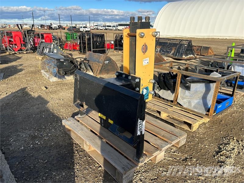  Wolverine ZW-PD-0750R Skid Steer Post Driver Fencing equipment