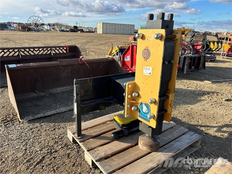  Wolverine ZW-PD-0750R Skid Steer Post Driver Fencing equipment