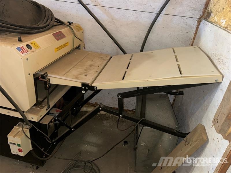  WoodMaster W-725 Planer Andre komponenter