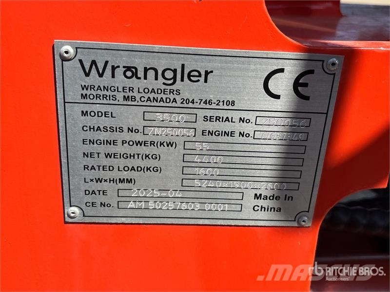  Wrangler 3500 Wheel Loader (Unused) Hjullastere
