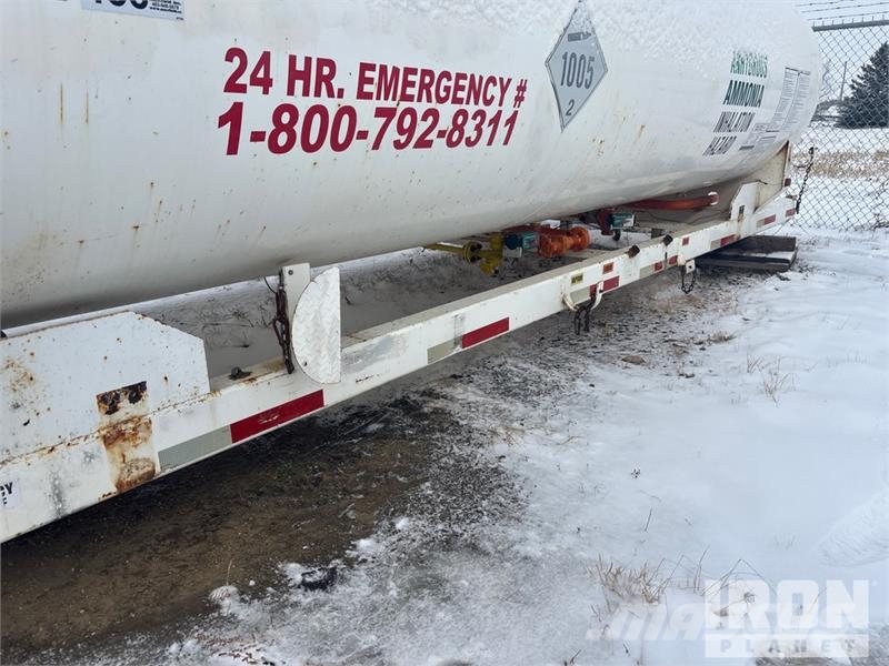 WRB TDU Skid Mounted Steel Ammonia Tank Fuel and additive tanks