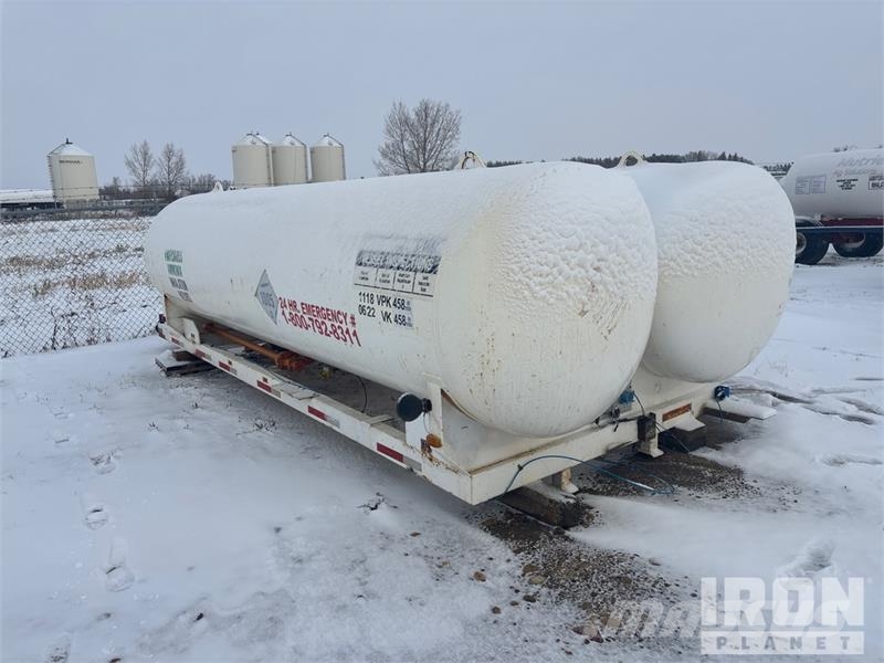 WRB TDU Skid Mounted Steel Ammonia Tank Fuel and additive tanks