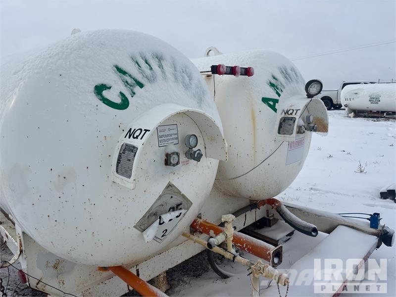 WRB TDU Skid Mounted Steel Ammonia Tank Fuel and additive tanks