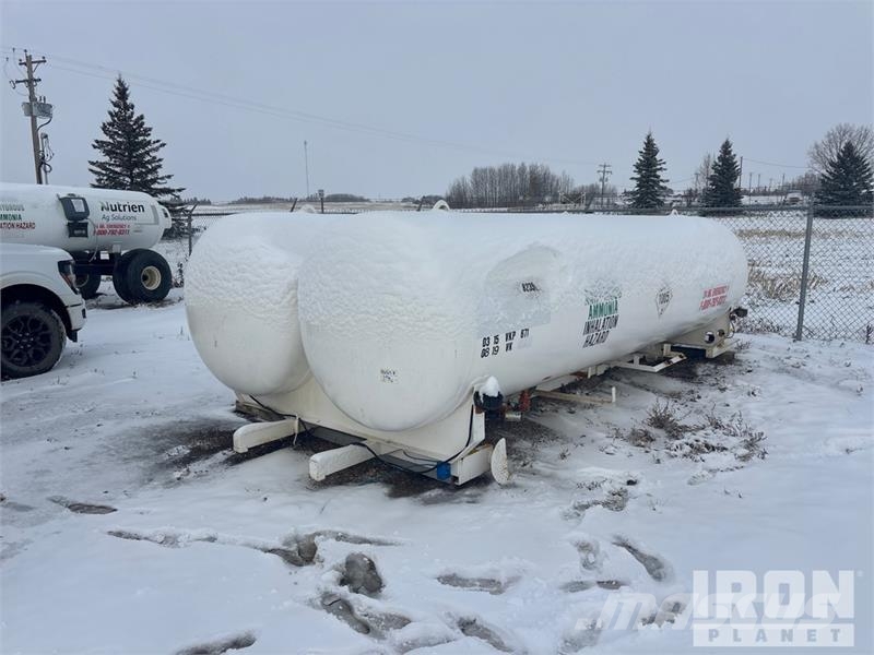 WRBT 1750 TDU Skid Mounted Steel Ammonia Tank Fuel and additive tanks