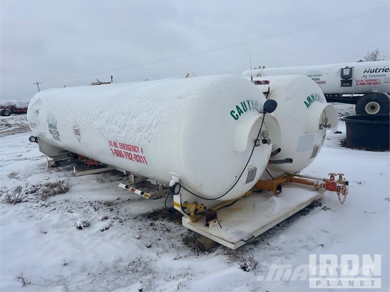 WRBT 1750 TDU Skid Mounted Steel Ammonia Tank Fuel and additive tanks