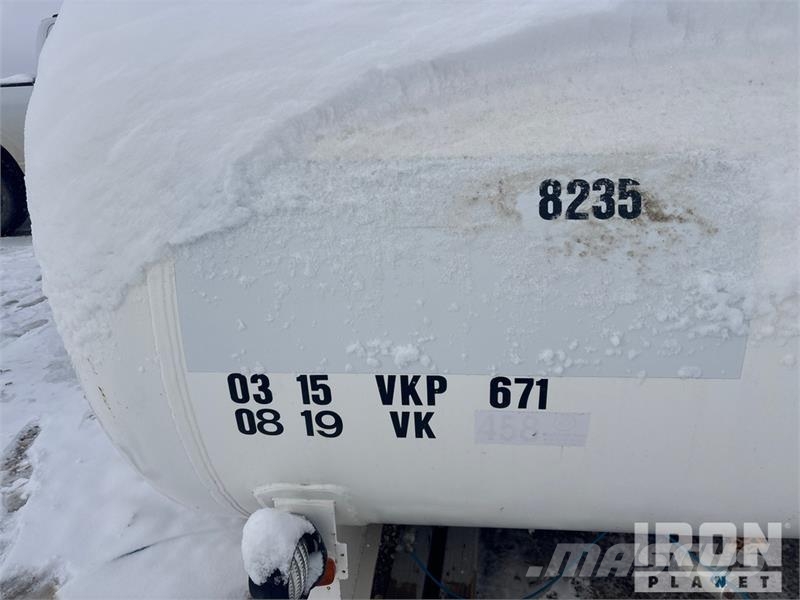 WRBT 1750 TDU Skid Mounted Steel Ammonia Tank Fuel and additive tanks