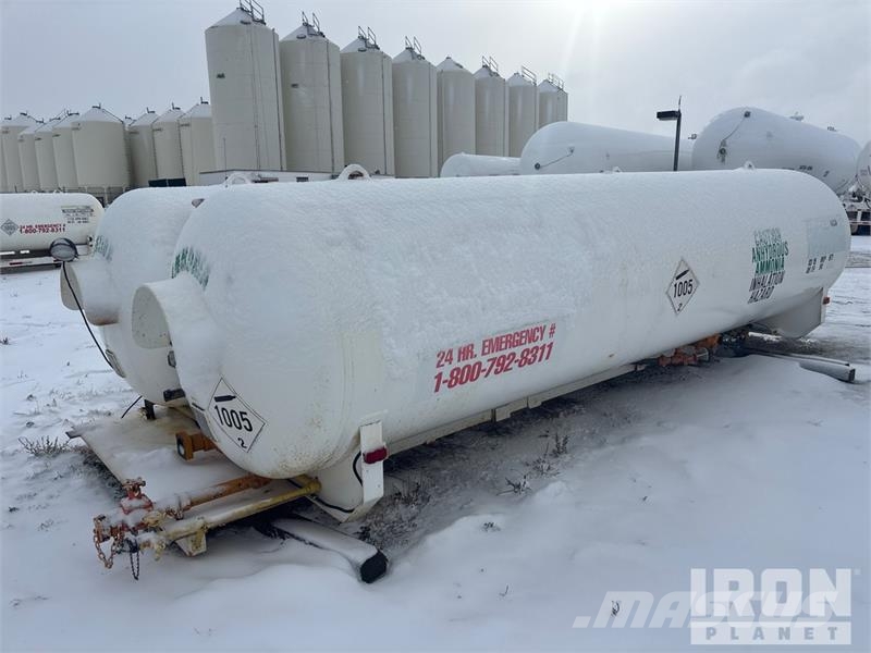 WRBT 1750 TDU Skid Mounted Steel Ammonia Tank Fuel and additive tanks