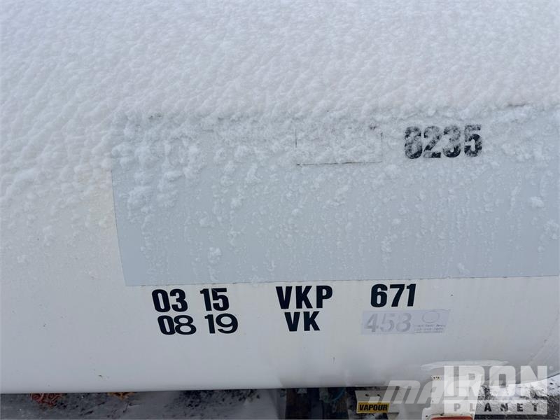 WRBT 1750 TDU Skid Mounted Steel Ammonia Tank Fuel and additive tanks