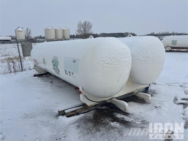 WRBT 1750 TDU Skid Mounted Steel Ammonia Tank Fuel and additive tanks
