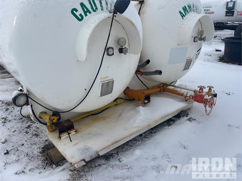 WRBT 1750 TDU Skid Mounted Steel Ammonia Tank Fuel and additive tanks