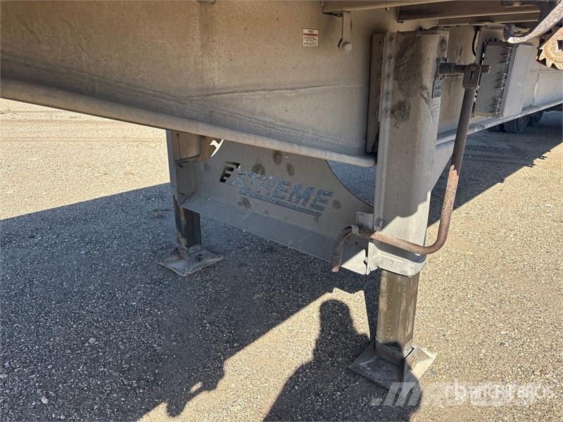 Xtreme 53 ft T/A Flatbed Trailer Plataforma plana/laterales abatibles