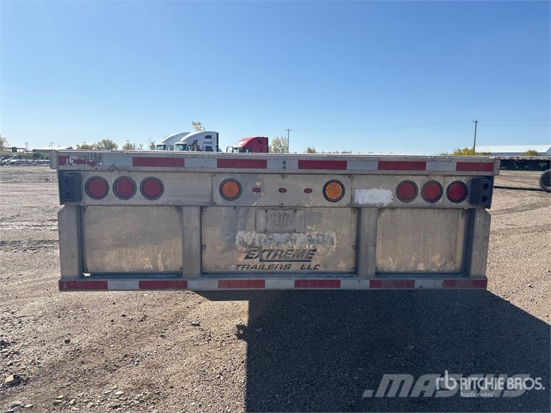 Xtreme 53 ft T/A Flatbed Trailer Plataforma plana/laterales abatibles