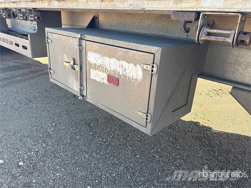 Xtreme 53 ft T/A Flatbed Trailer Plataforma plana/laterales abatibles