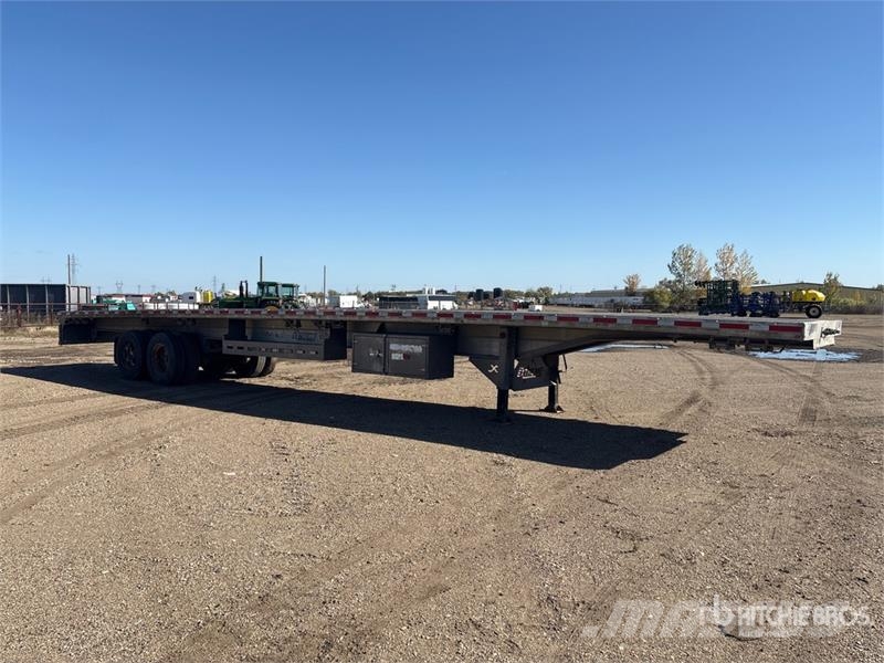 Xtreme 53 ft T/A Flatbed Trailer Plataforma plana/laterales abatibles