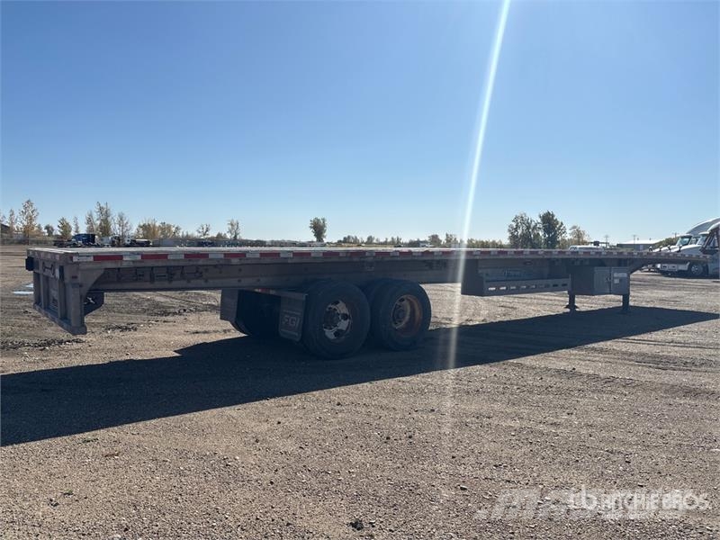 Xtreme 53 ft T/A Flatbed Trailer Plataforma plana/laterales abatibles