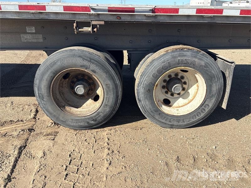 Xtreme 53 ft T/A Flatbed Trailer Plataforma plana/laterales abatibles