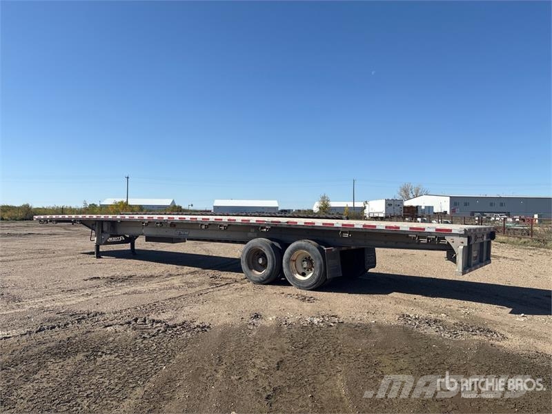 Xtreme 53 ft T/A Flatbed Trailer Plataforma plana/laterales abatibles
