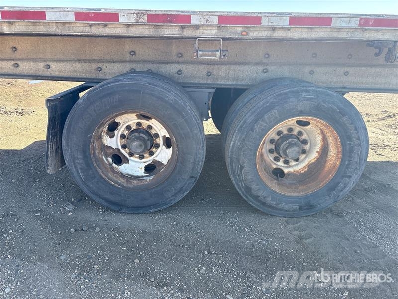 Xtreme 53 ft T/A Flatbed Trailer Plataforma plana/laterales abatibles