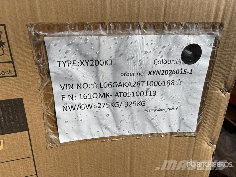 XY200KT-BLACK Utility Vehicle (Unused) ماكينات منفعة عامة