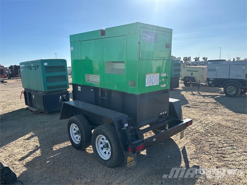 Yamabiko DGM60MK 48 kW Mobile Generator Set (Inope Dízel áramfejlesztők
