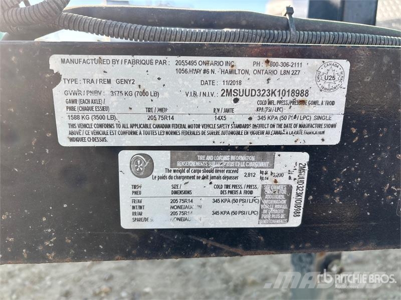 Yamabiko DGM60MK 48 kW Mobile Generator Set (Inope Dízel áramfejlesztők