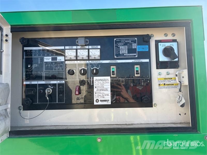 Yamabiko DGM60MK 48 kW Mobile Generator Set (Inope Dízel áramfejlesztők