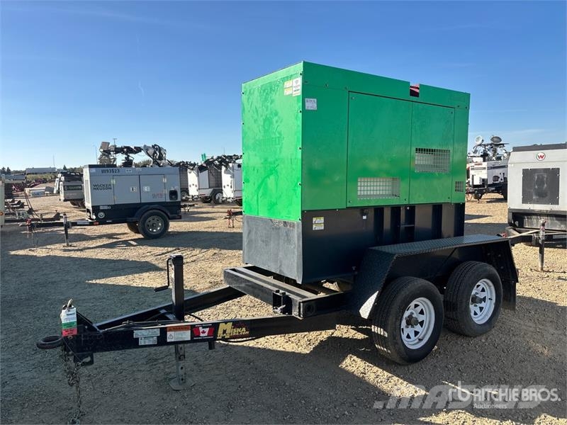 Yamabiko DGM60MK 48 kW Mobile Generator Set (Inope Dízel áramfejlesztők