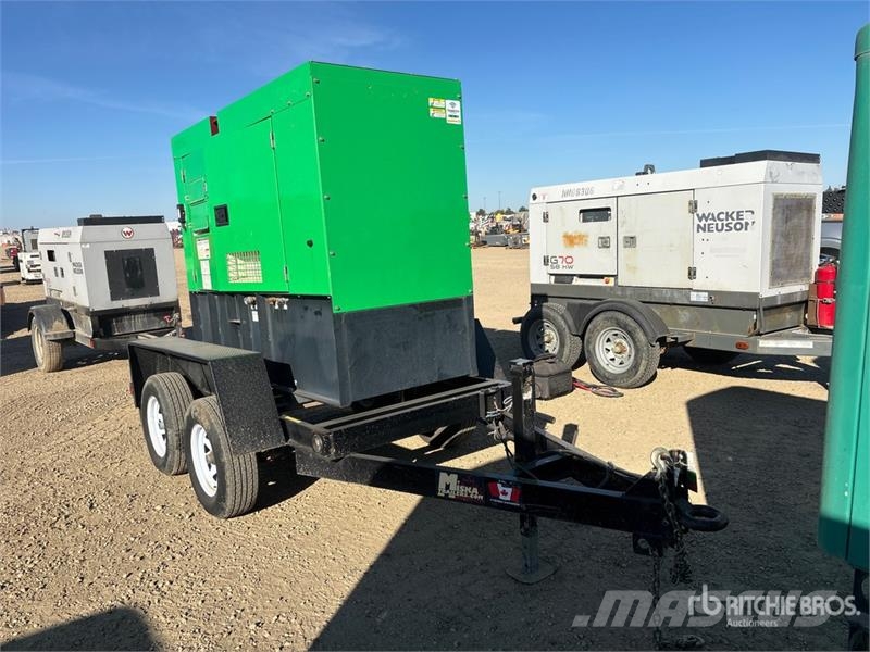 Yamabiko DGM60MK 48 kW Mobile Generator Set (Inope Dízel áramfejlesztők