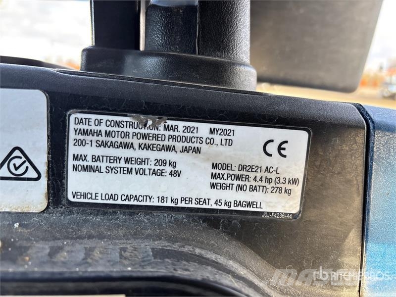 Yamaha Drive 2 YDR-EADMT21 AAC Electric Golf Cart Golfkarretjes / golf carts