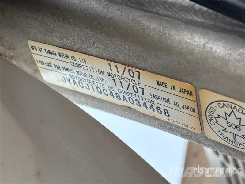 Yamaha YZ450F Motocross Bike Veículos todo-terreno