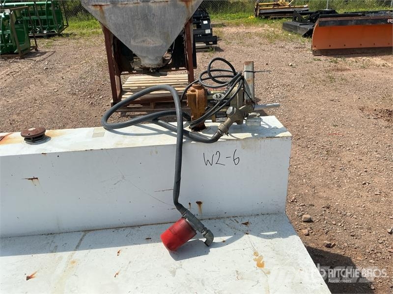 105 gal Skid Mounted Steel Fuel Tank 연료 및 첨가제 탱크