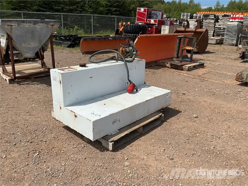 105 gal Skid Mounted Steel Fuel Tank 연료 및 첨가제 탱크