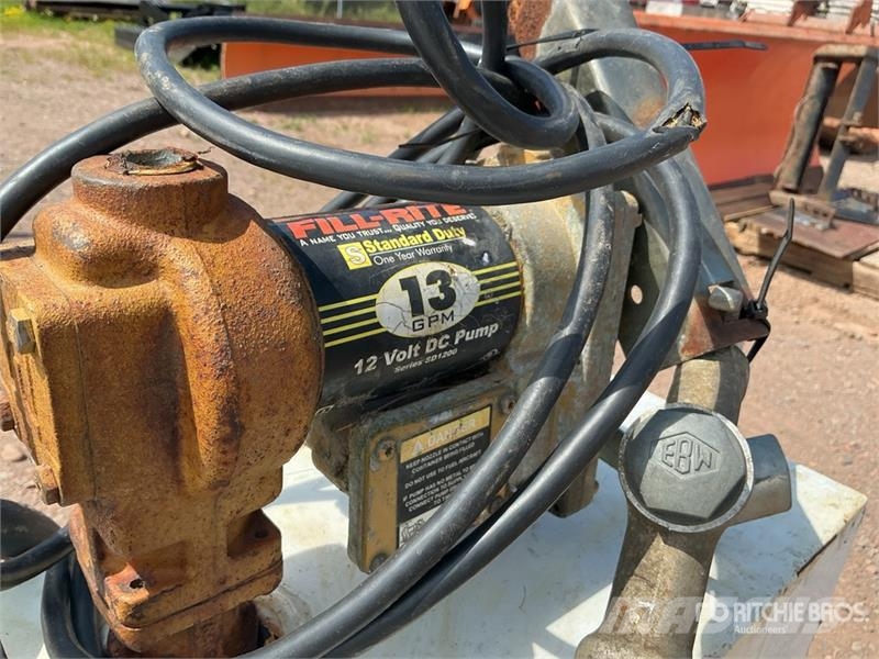 105 gal Skid Mounted Steel Fuel Tank 연료 및 첨가제 탱크