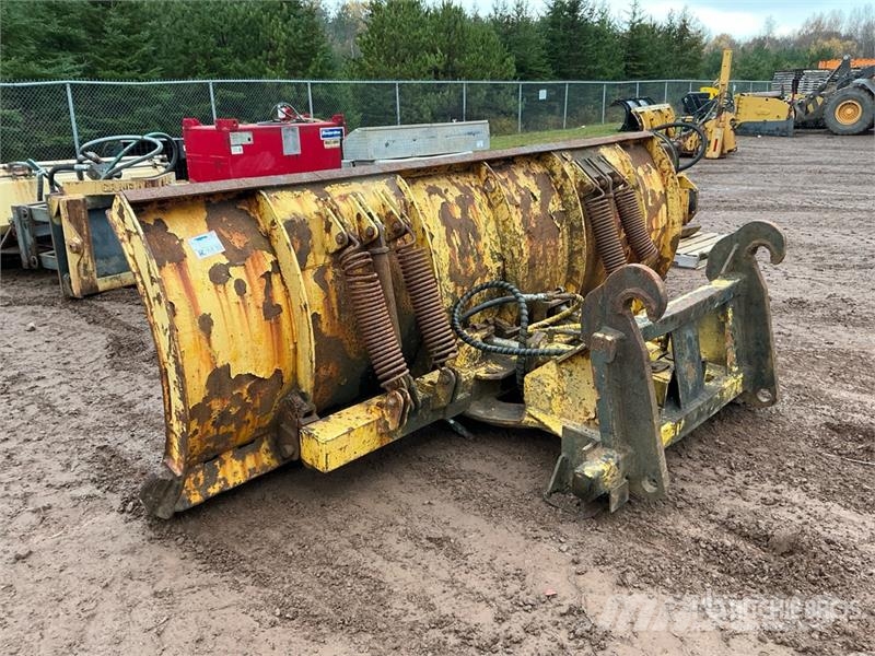  11 ft 2 Way Snow Plow - Fits Wheel Loader حراثات ونصول الجليد