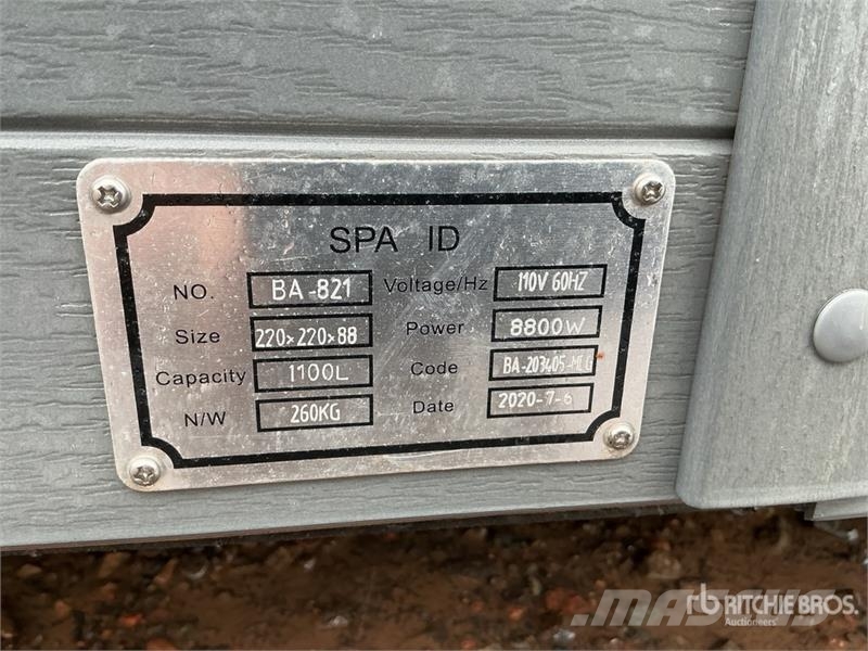 1100 Liter Hot Tub Drugi deli