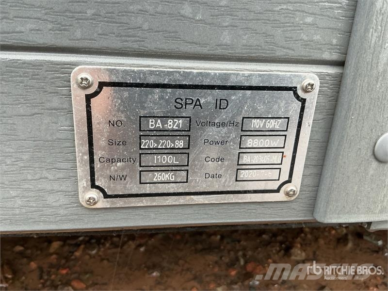 1100 Liter Hot Tub Drugi deli