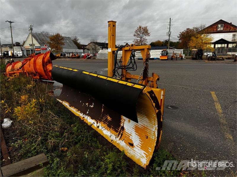 12 ft 2 Way Snow Plow - Fits Wheel Loader Snow blades and plows