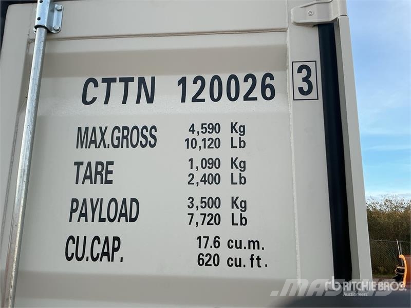 12 ft Standard Storage Container Kontenery magazynowe