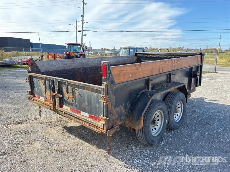 12 ft T/A Dump Utility Trailer Самоскиди