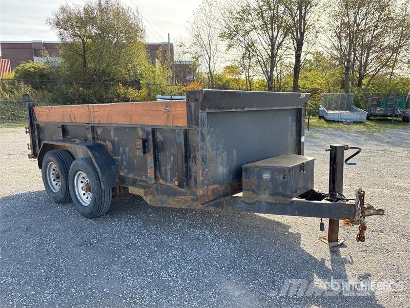 12 ft T/A Dump Utility Trailer Самоскиди