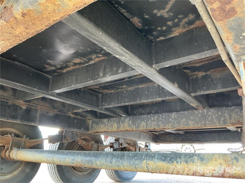 16 ft Tri/A End Dump Trailer Remorque benne