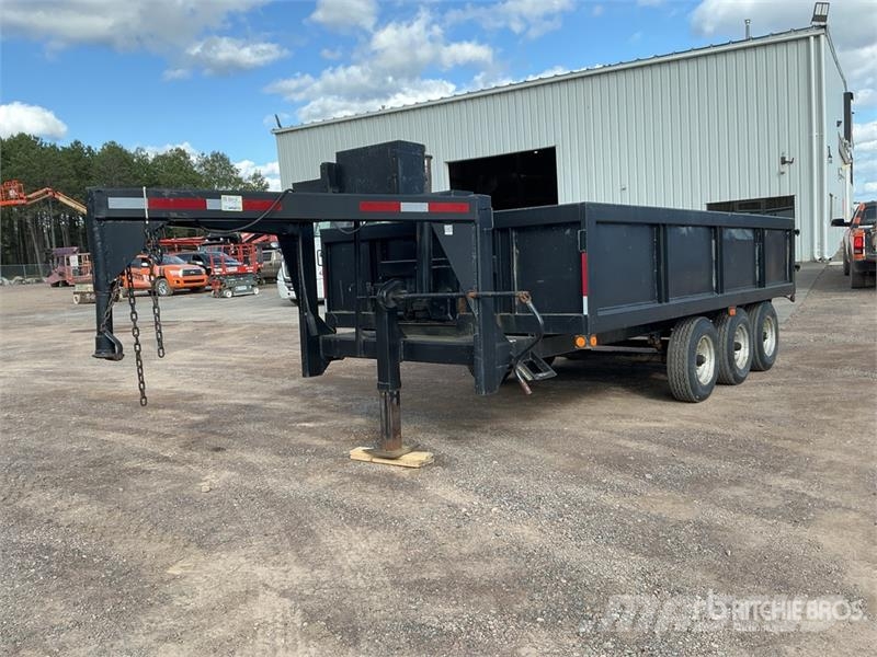 16 ft Tri/A End Dump Trailer Remorque benne