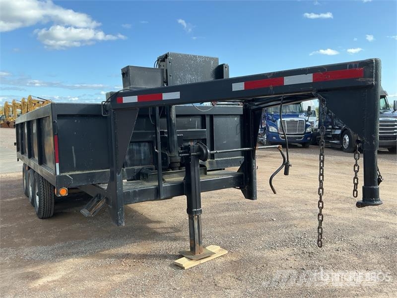 16 ft Tri/A End Dump Trailer Remorque benne