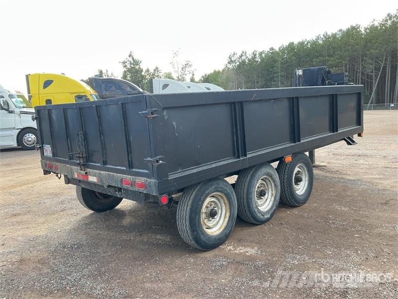 16 ft Tri/A End Dump Trailer Remorque benne