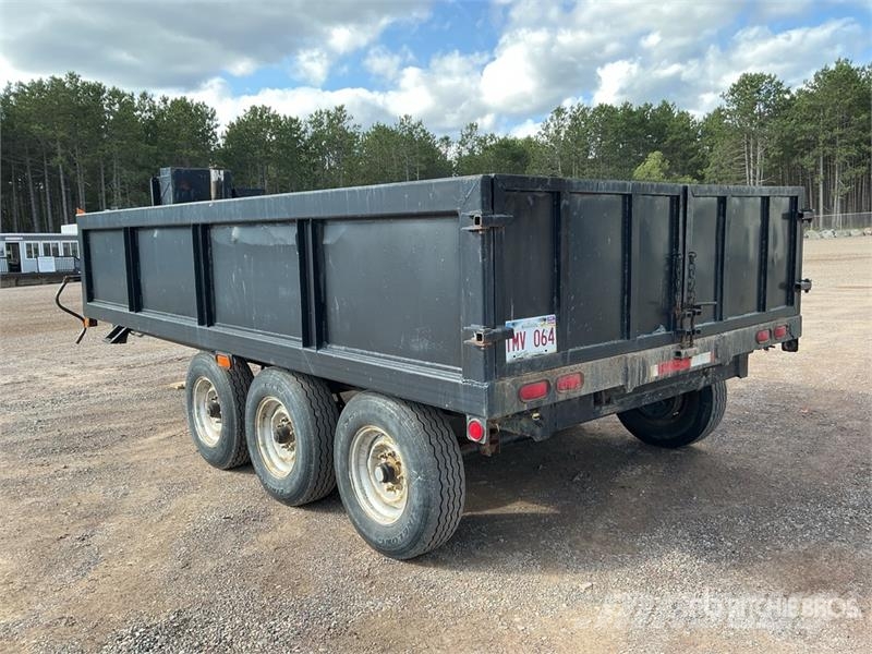 16 ft Tri/A End Dump Trailer Remorque benne