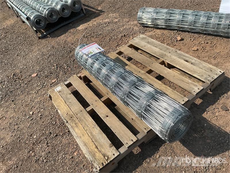 164 ft x 3 ft 9 in Galvanized Hot-Dip Field Fencin Zäune und Zubehör