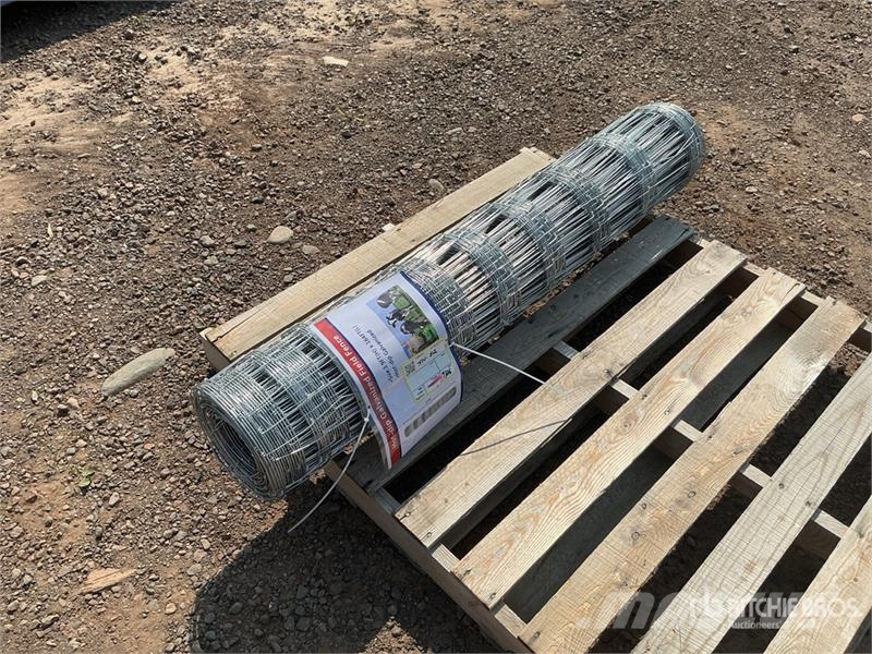 164 ft x 3 ft 9 in Galvanized Hot-Dip Field Fencin Zäune und Zubehör