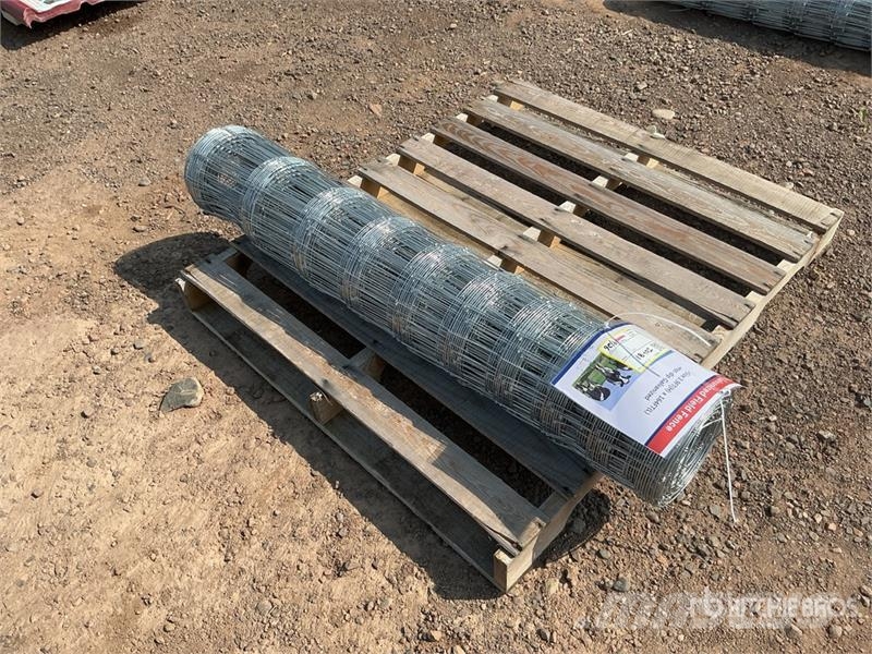 164 ft x 3 ft 9 in Galvanized Hot-Dip Field Fencin Zäune und Zubehör