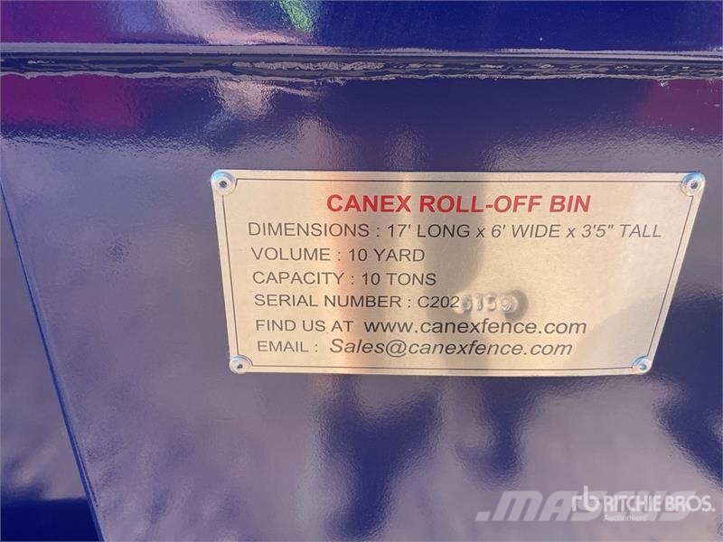 17 ft Roll-Off Container (Unused) Специални контейнери